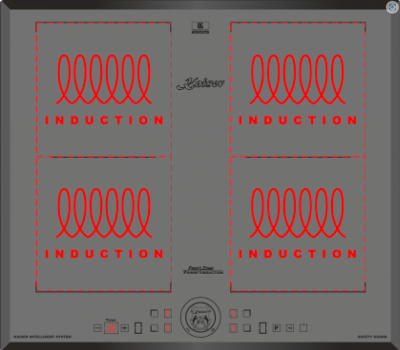 Детальное фото товара: KAISER KCT 6730 FIG индукционная поверхность