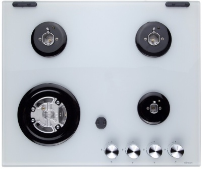 Konigin Blaze 604 WHGW Детальное фото товара: Konigin Blaze 604 WHGW газовая поверхность