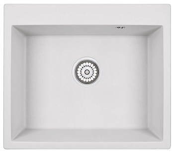 Фото товара: GRANULA 6001 мойка, гранит, арктик (белый)