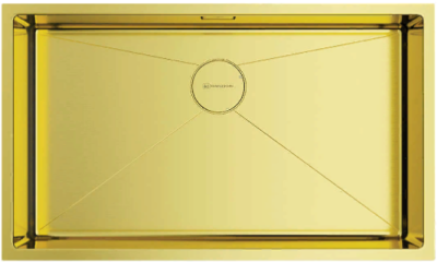 Omoikiri Taki 74-U/IF-LG, мойка, нержавеющая сталь/светлое золото