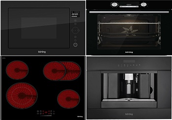 Фото товара: KORTING HK 62550 B + OKB 8921 ESN + KMI 825 TGN + KCM 9200 BG