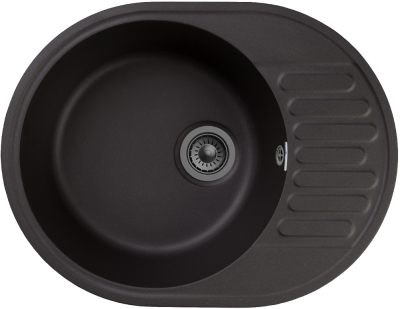 GranFest QUARZ GF-Z58, мойка, гранит, черный