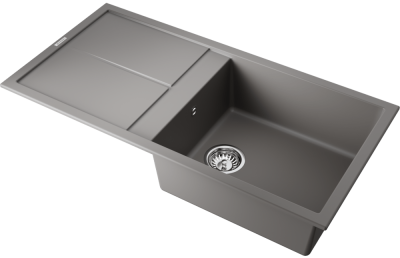 Детальное фото товара: Omoikiri Sumi 100A-GR мойка, керамика, ленинградский серый