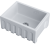 Omoikiri Mikura 61-WH Glossy, мойка, керамика, белый глянцевый Детальное фото товара: Omoikiri Mikura 61-WH Glossy, мойка, керамика, белый глянцевый
