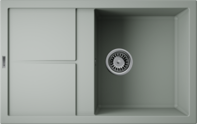 Детальное фото товара: Omoikiri Sumi 79A-WG, мойка, керамика, wind green