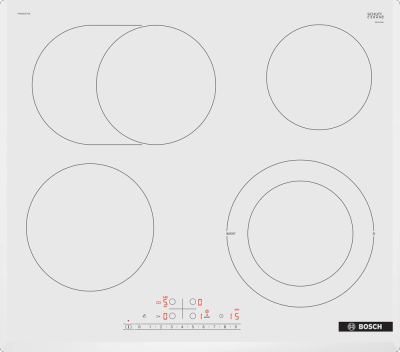 Детальное фото товара: Bosch PKN652FP2E стеклокерамическая поверхность