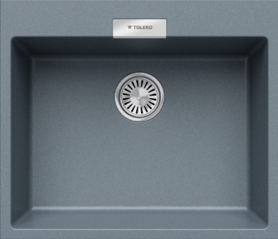 Tolero Loft TL-580, мойка, гранит, грей