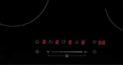 Детальное фото товара: ZUGEL ZEH602B стеклокерамическая поверхность