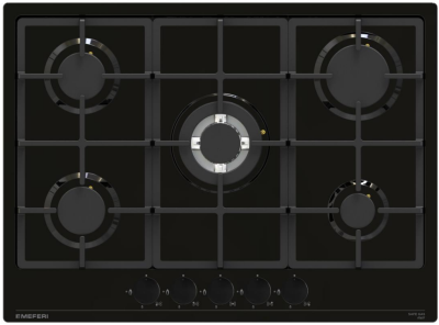 Детальное фото товара: MEFERI MGH705BK POWER газовая поверхность