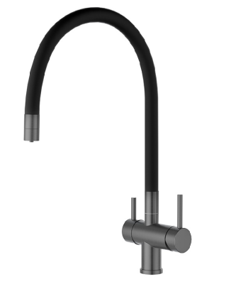 Emar EC-3015 PVD Dark, смеситель, вороненая сталь