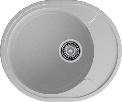 GranFest URBAN GF-UR-857L, мойка, гранит, серый