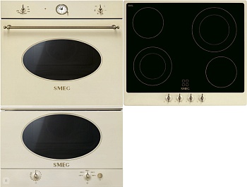 Фото товара: Smeg P864PO + SF800PO + MP822NPO