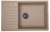 Ecoshtein RECHTECK 780.500, мойка, гранит, бежевый Детальное фото товара: Ecoshtein RECHTECK 780.500, мойка, гранит, бежевый
