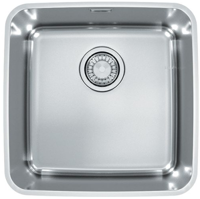 ALVEUS LUNO 30 SAT, мойка, нержавеющая сталь (без выпуска и сифона в комплекте)