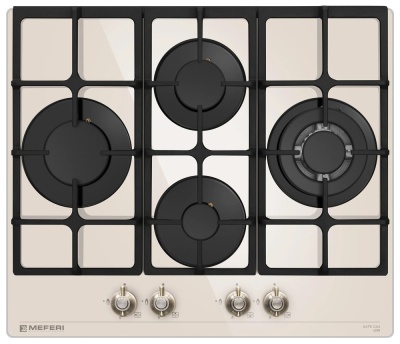 Детальное фото товара: MEFERI MGH604BG GLASS RETRO газовая поверхность