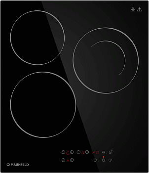 Фото товара: Maunfeld CVCE453DBK стеклокерамическая поверхность