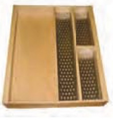 FIT лоток для столовых приборов 450, DWD-XP Grass, Mepla-Alfit