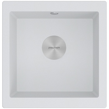 Фото товара: Paulmark GERA 50, мойка, гранит, белый