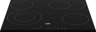 Детальное фото товара: Beko BHC6440KBEB стеклокерамическая поверхность