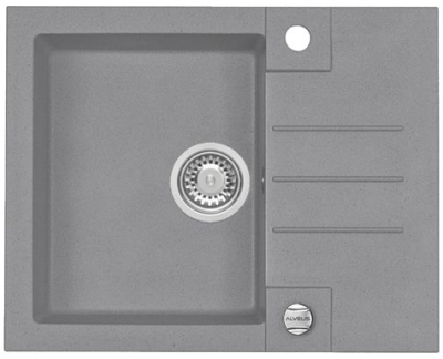 ALVEUS ROCK 30 GRANITAL CONCRETE-G81, мойка, гранит, серый (в комп.с сифоном 1105296)