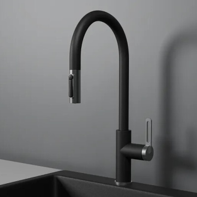 Детальное фото товара: GRANULA 8168 смеситель, гранит, турмалин