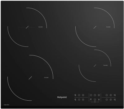 Детальное фото товара: Hotpoint HB 2560S BF индукционная поверхность