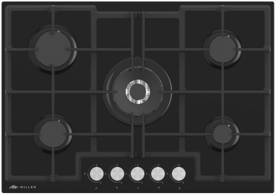 Детальное фото товара: MILLEN MGHGD 7501 BL газовая поверхность