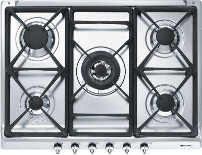 Детальное фото товара: Smeg SE70SGH-5 газовая поверхность