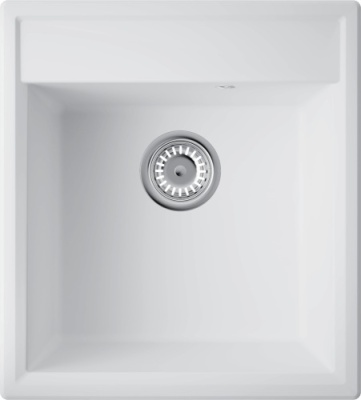 Omoikiri Daisen 46-WH, мойка, гранит, белый
