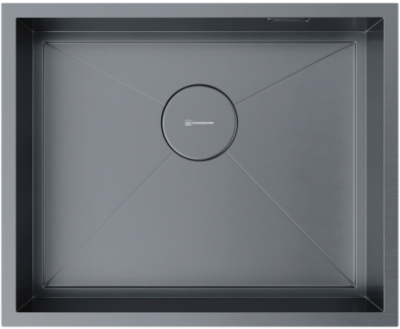 Omoikiri Kasen 54-16 INT GM, мойка, нержавеющая сталь/вороненая сталь 