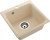 ЭкоМ М-430, мойка, мрамор, бежевый Детальное фото товара: ЭкоМ М-430, мойка, мрамор, бежевый
