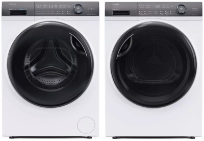 Фото товара: Haier стирка HW90-B14979 + сушка HD90-A2979 + соед.эл CK-1