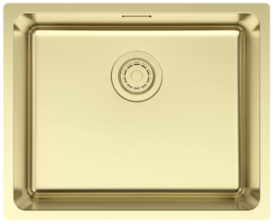 Paulmark YUNI 54 UNI, мойка, нержавеющая сталь, светлое золото
