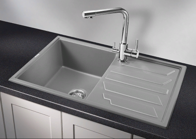 Детальное фото товара: GRANULA 8002 мойка, гранит, алюминиум