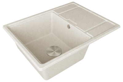 Paulmark FLUGEN 50-650, мойка, гранит, бежевый Детальное фото товара: Paulmark FLUGEN 50-650, мойка, гранит, бежевый