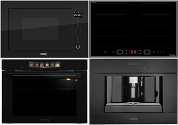 Фото товара: KORTING HIB 68700 B QUADRO + OKB 9261 CPGN + KMI 825 TGN + KCM 9200 BG