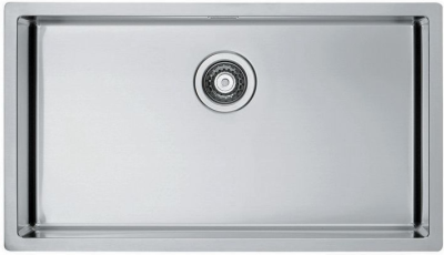 Детальное фото товара: ALVEUS QUADRIX 60 BRS-90, мойка, нержавеющая сталь брашированная (в комплекте с сифоном 1130550)