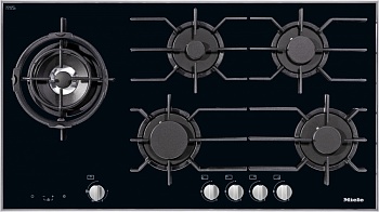 Фото товара: Miele KM 3054-1 OBSW газовая поверхность