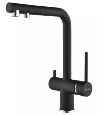 Paulmark SERPENTINE, смеситель, гранит, черный