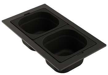 Фото товара: Omoikiri DC-04-2-GB, контейнер, нержавеющая сталь/графит