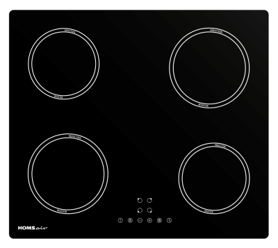 Фото товара: HOMSair HI64ABK индукционная поверхность