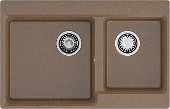 Фото товара: GranFest LEVEL GF-LV-780K, мойка, мрамор, терракот