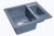 GranFest QUADRO GF-Q-610 K, мойка, мрамор, графит Детальное фото товара: GranFest QUADRO GF-Q-610 K, мойка, мрамор, графит