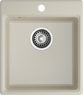 Детальное фото товара: GranFest LEVEL GF-LV-420, мойка, мрамор, топаз