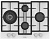 Фото товара: Korting HGG 67009 CQTW газовая поверхность