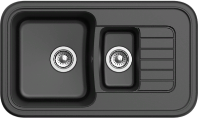 Ewigstein Antik A- 60KF, мойка, гранит, черный