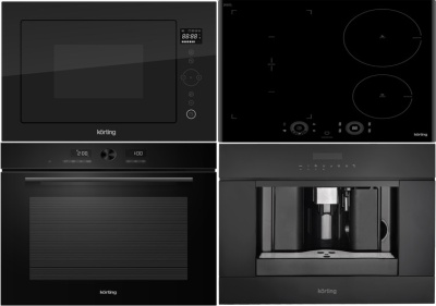 KORTING HIB 64750 B SMART + OKB 1680 GN MW + KMI 825 TGN + KCM 9200 BG