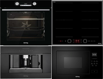 Фото товара: KORTING HIB 68700 B QUADRO + OKB 8921 ESN + KMI 827 GN + KCM 9200 BG