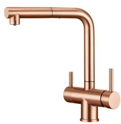 Детальное фото товара: Emar ECB-7017 PVD Coppery, смеситель, медь