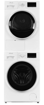 Детальное фото товара: Monsher стирка MWM 570 Blanc + сушка MDM 630 Blanc